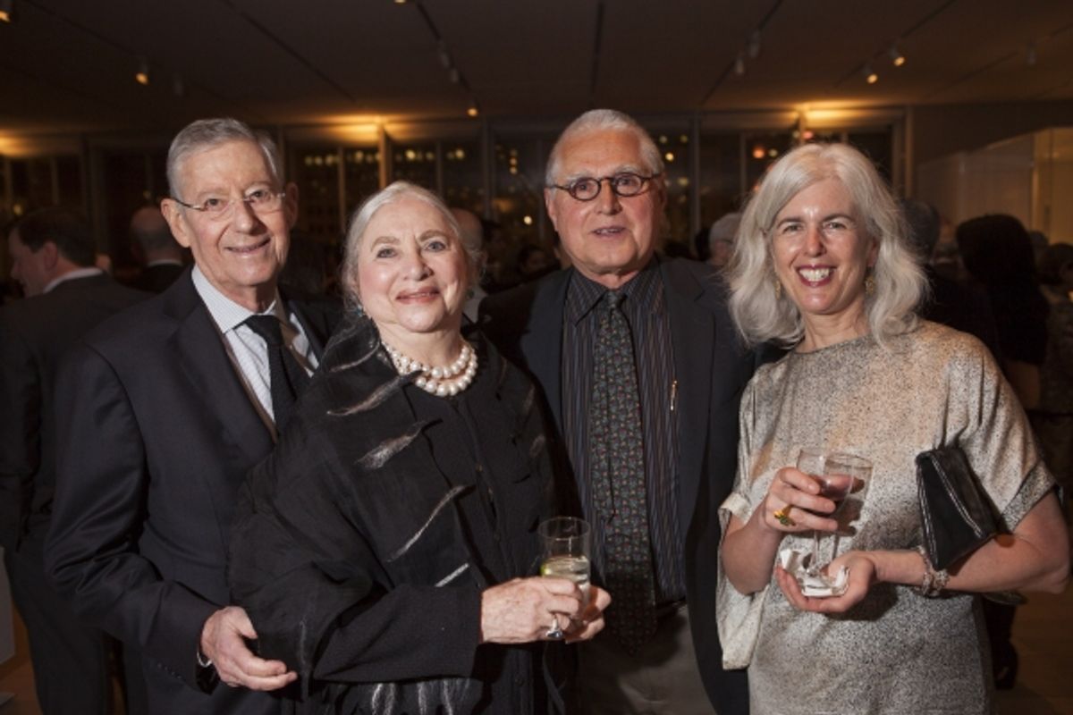 Hank and Gilda Buchbinder with guest at First Look at The Art Institute of Chicago's Snap Gala