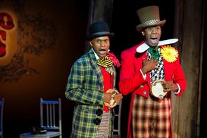 Forrest McClendon (Mr Tambo) and Colman Domingo (Mr Bones) @ BroadwayWorld Forrest McClendon (Mr Tambo) and Colman Domingo (Mr Bones) Photo