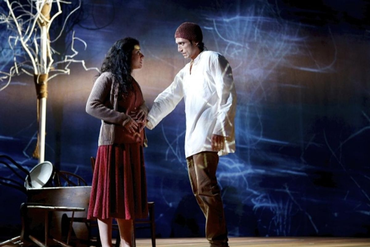 Nadine Malouf and RenÃ'Â© MillÃ'Â¡n at 