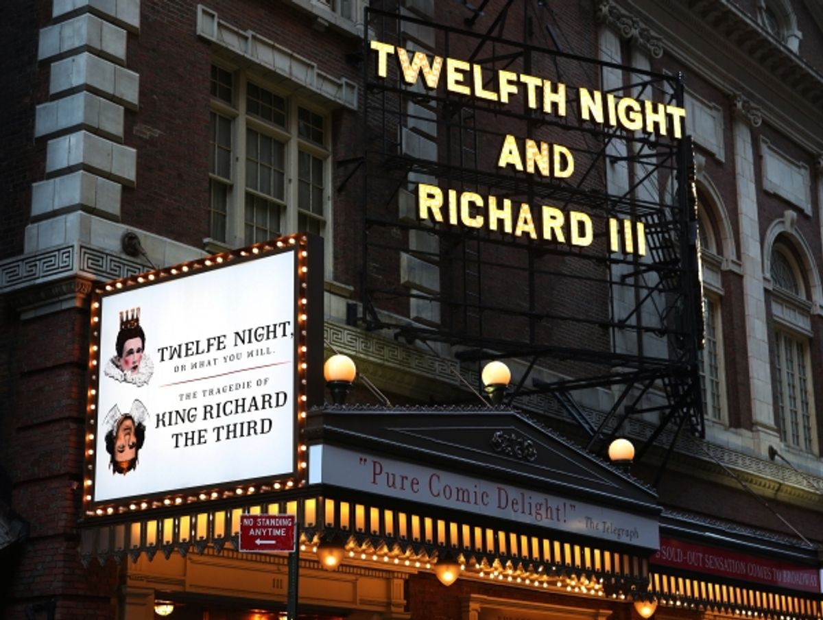 Theatre Marquee: ''Twelfth Night and Richard III'' starring Mark Rylance  at 