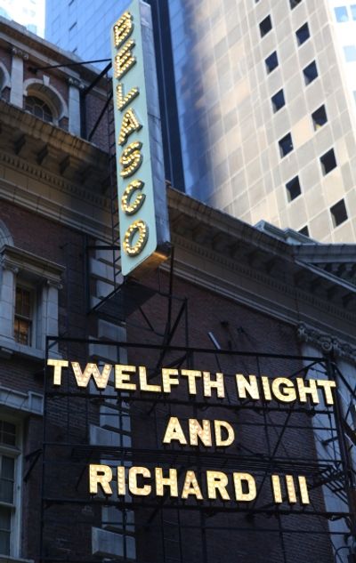Theatre Marquee: ''Twelfth Night and Richard III'' starring Mark Rylance  Photo