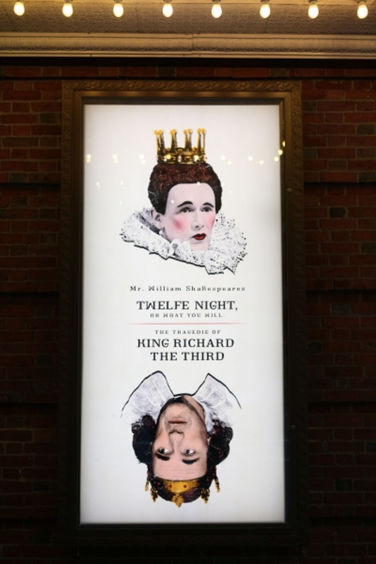 Theatre Marquee: ''Twelfth Night and Richard III'' starring Mark Rylance  at 