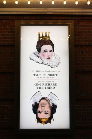 Theatre Marquee: ''Twelfth Night and Richard III'' starring Mark Rylance  Photo