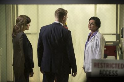 THE BLACKLIST -- ''Frederick Barnes'' Episode 106 -- Pictured: (l-r) Megan Boone as E Photo