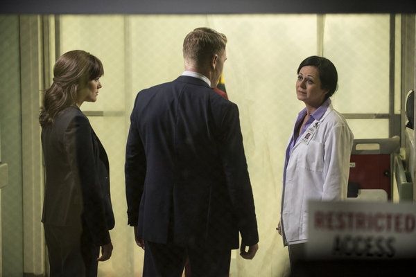 THE BLACKLIST -- ''Frederick Barnes'' Episode 106 -- Pictured: (l-r) Megan Boone as E Photo
