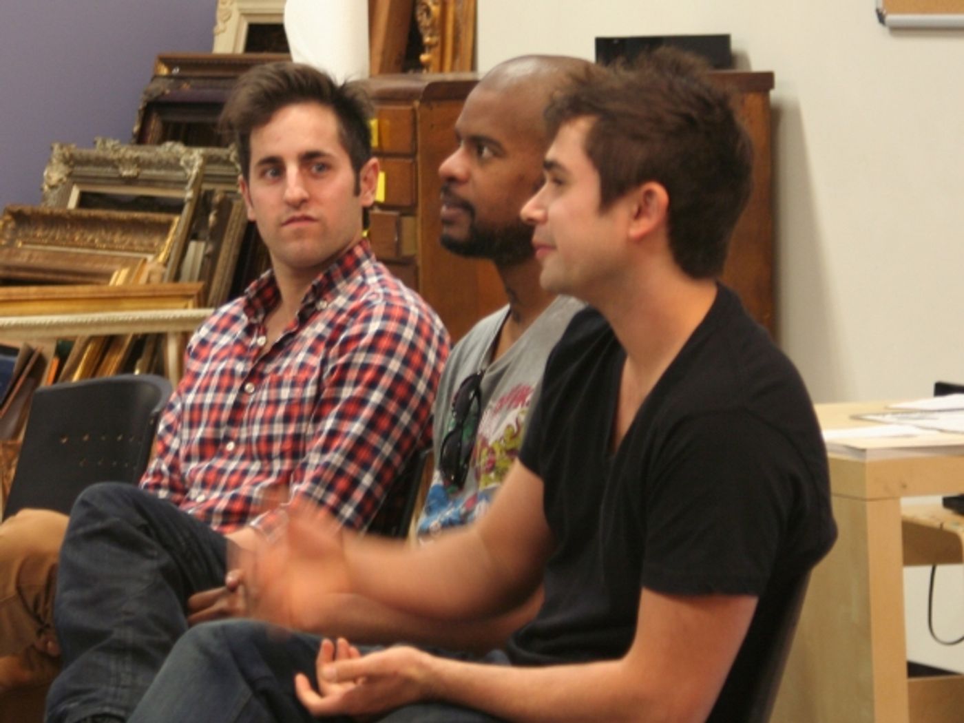 Photo Coverage: PETER AND THE STARCATCHER's Actors and Las Casas Foundation Help Students at Say Si in San Antonio, Texas Image