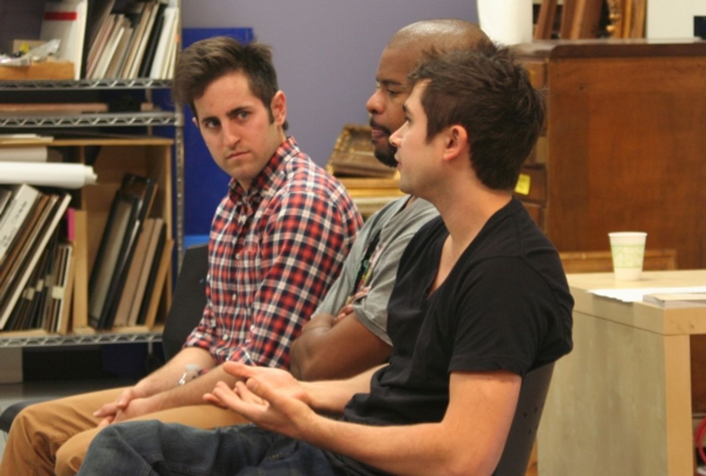 Photo Coverage: PETER AND THE STARCATCHER's Actors and Las Casas Foundation Help Students at Say Si in San Antonio, Texas Image