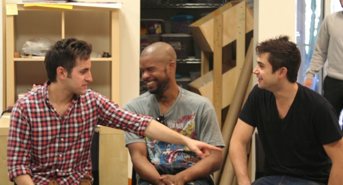 Carl Howell, Jimonn Cole, Edward Tournier at 