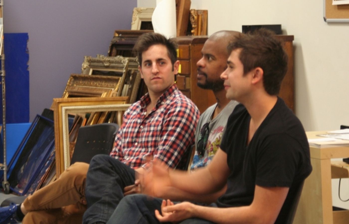 Photo Coverage: PETER AND THE STARCATCHER's Actors and Las Casas Foundation Help Students at Say Si in San Antonio, Texas Image