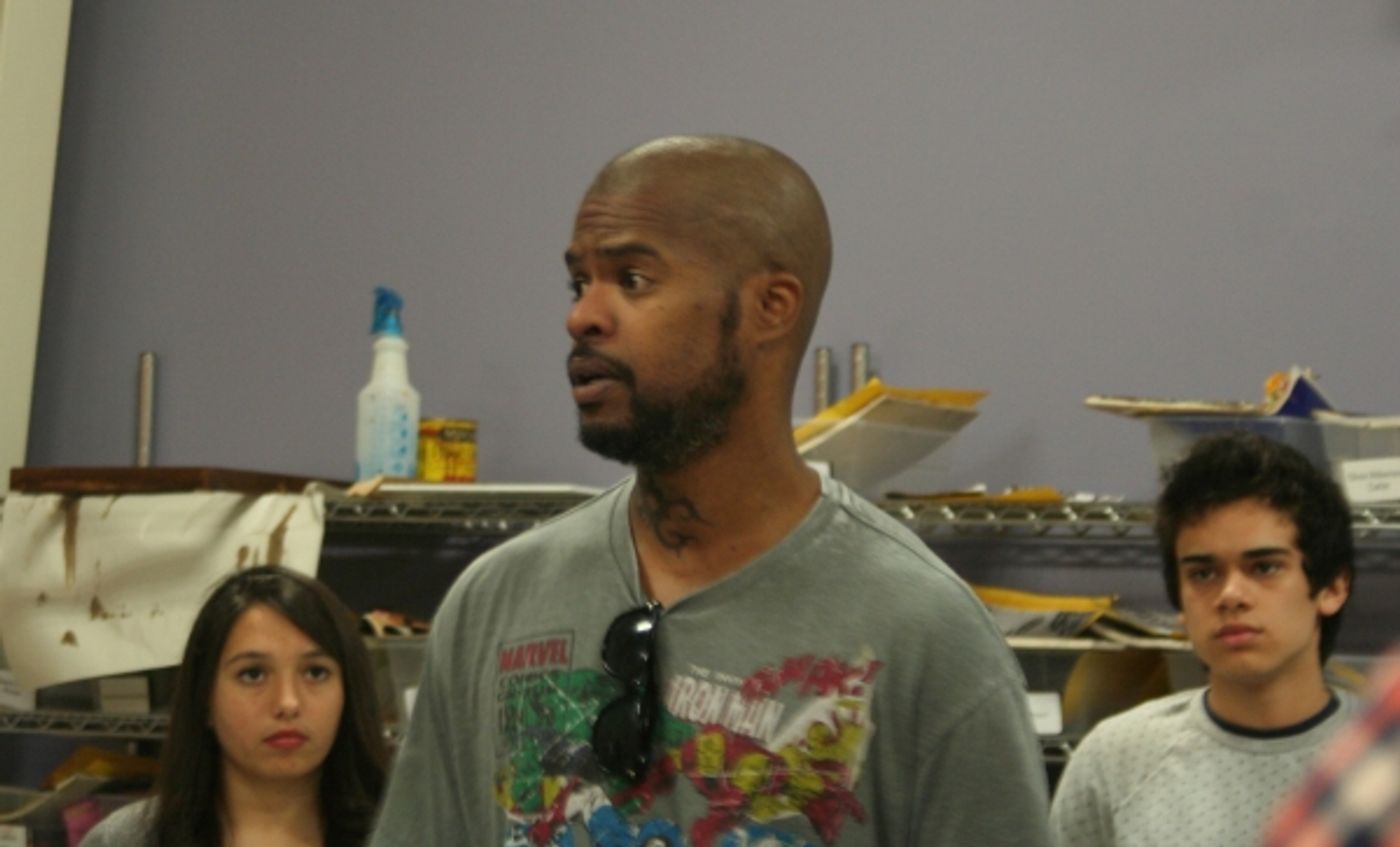 Photo Coverage: PETER AND THE STARCATCHER's Actors and Las Casas Foundation Help Students at Say Si in San Antonio, Texas  Image