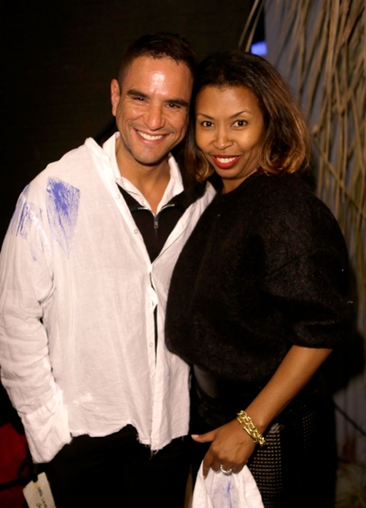 Brigette Romanek (right) at 