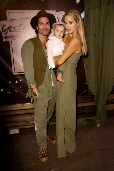 Designer Greg Lauren, Sky Lauren and actress Elizabeth Berkley  Photo