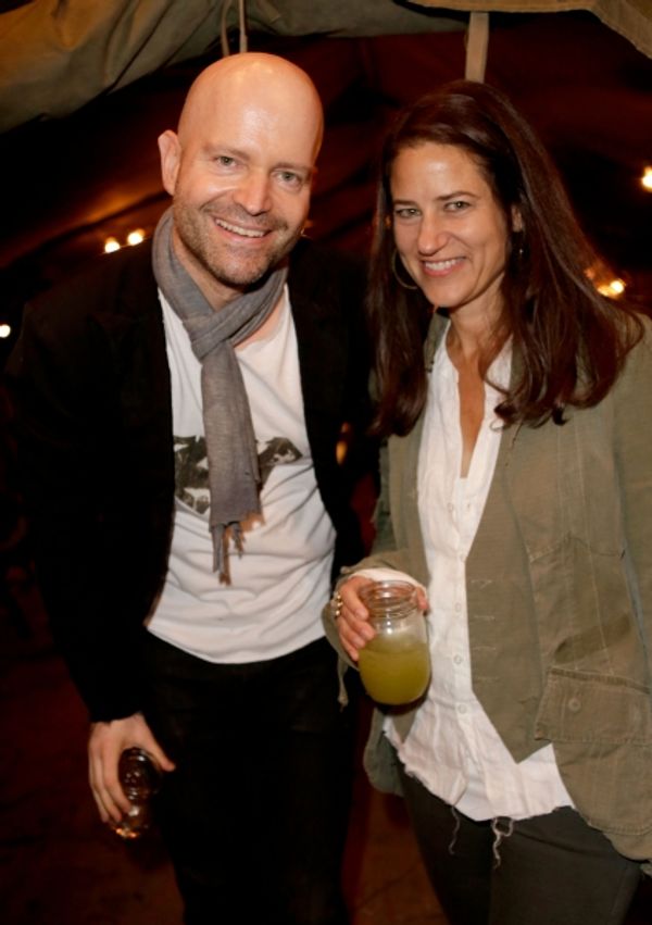 Hosts Marc Forster and Katharine Ross  Photo