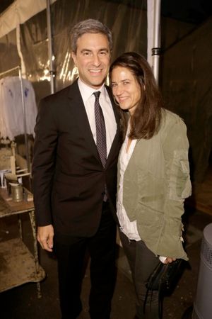 Michael Govan and Host Katharine Ross Photo