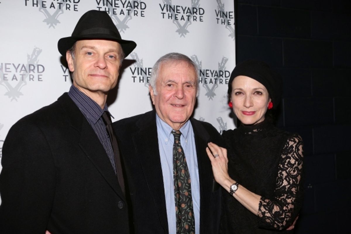  David Hyde Pierce, John Kander and Bebe Neuwirth  at 
