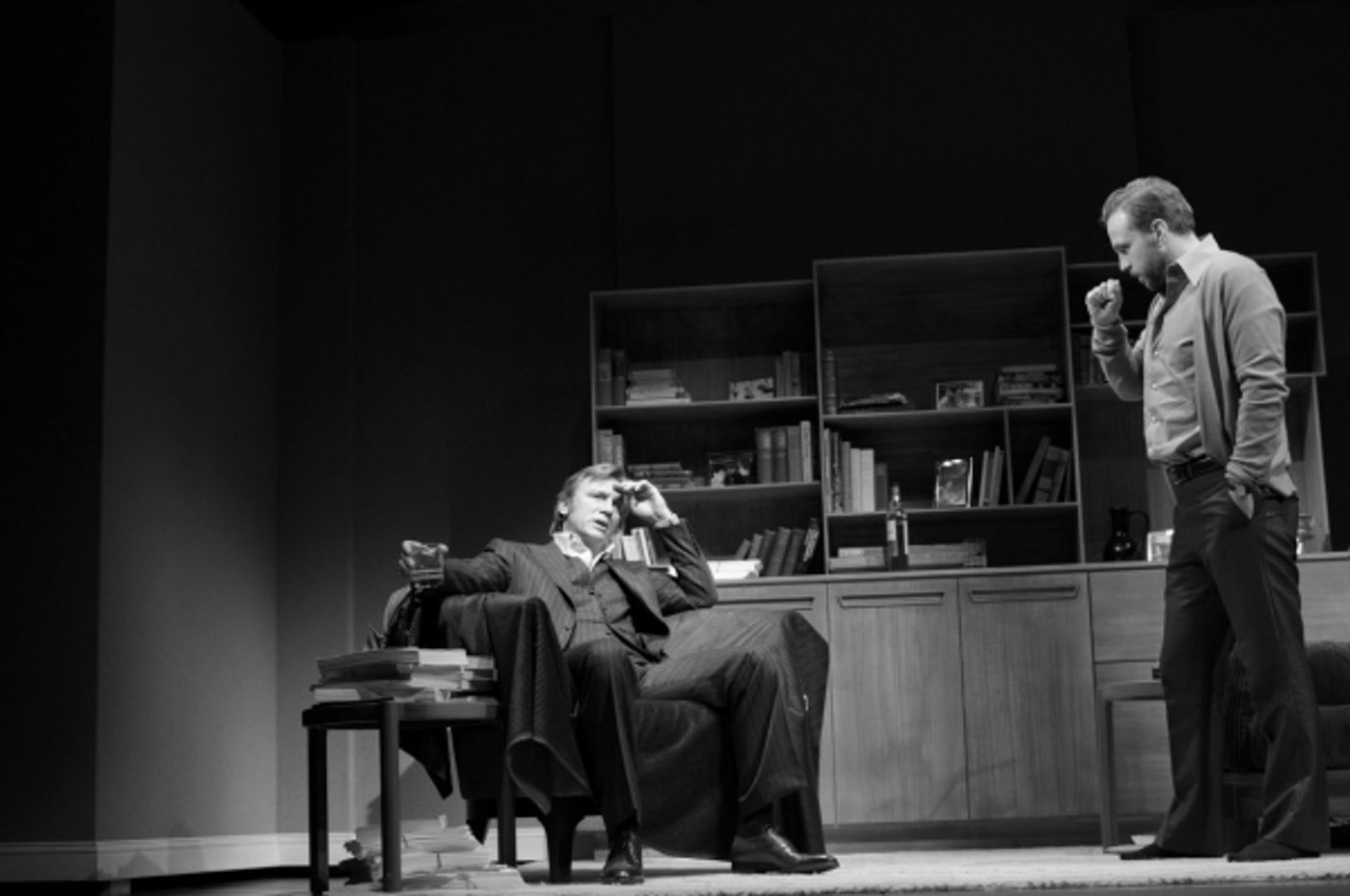 Photo Flash: First Look at Daniel Craig, Rachel Weisz and Rafe Spall in BETRAYAL on Broadway!  Image