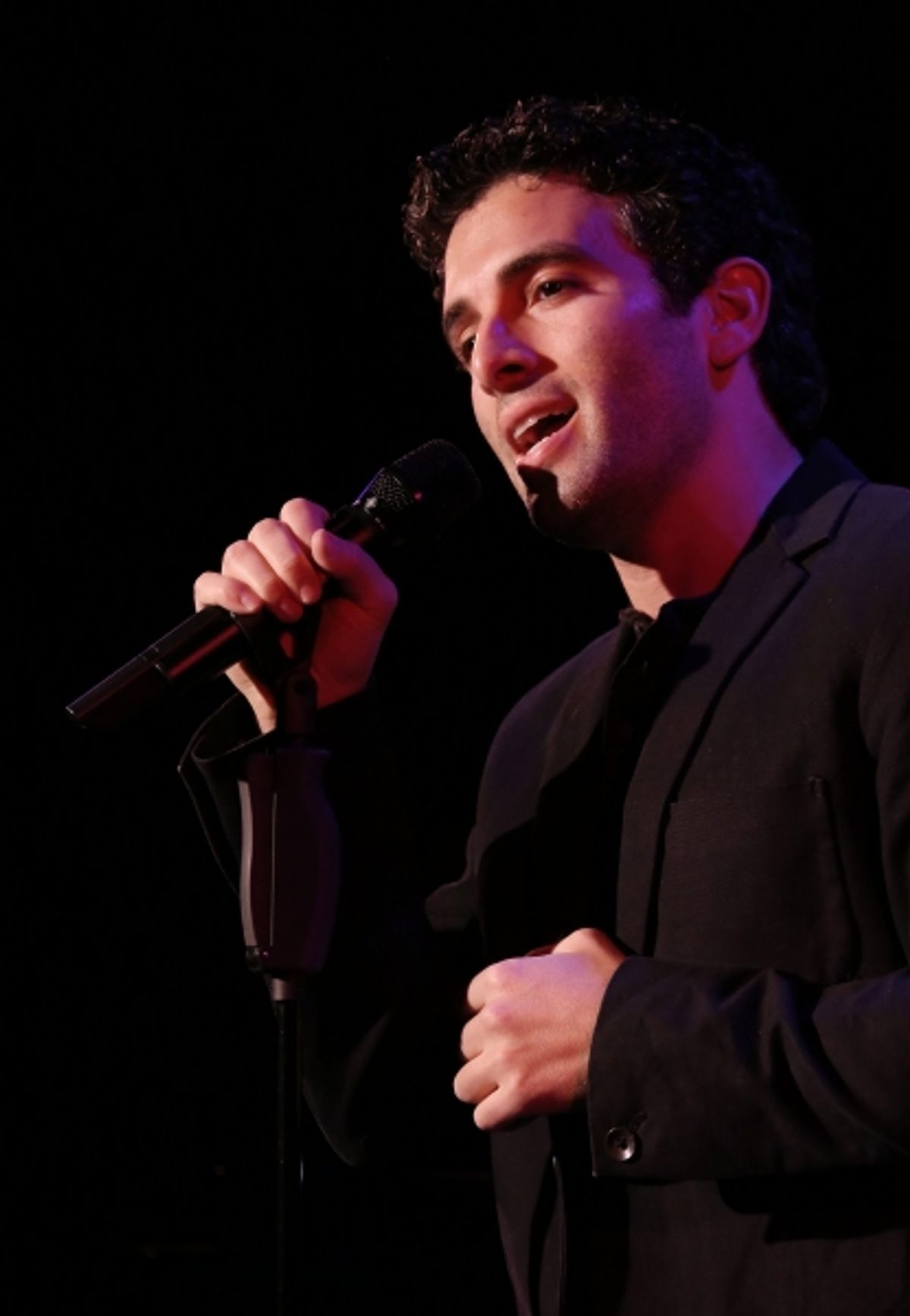 Jarrod Spector performing in a press preview at 54 Below on October 23, 2013 in New York City.   at 