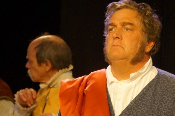 Roger Gans playing the role of Cassius Photo