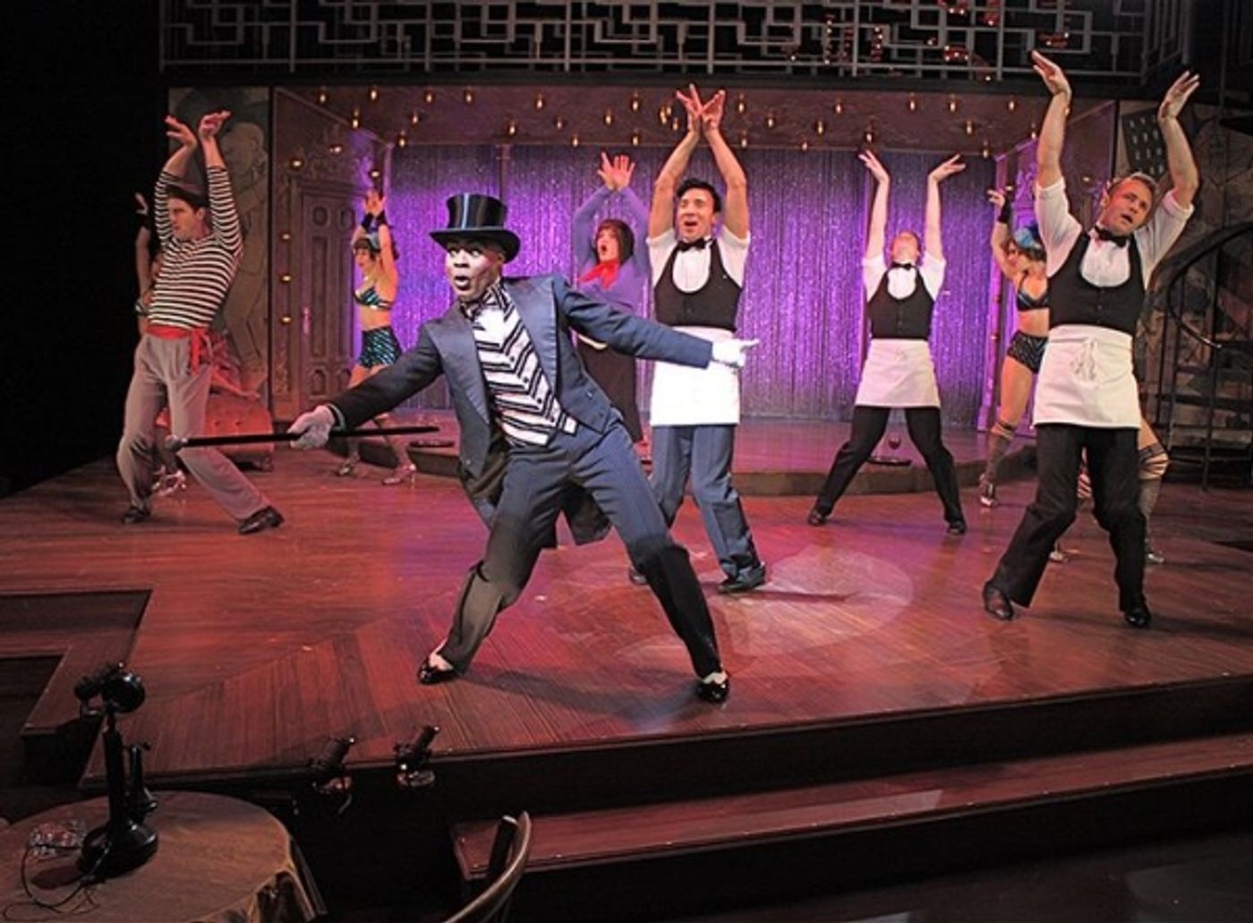 Photo Flash: First Look at Nathan Lee Graham, Hunter Ryan Herdlicka & More in CABARET at the Cincinnati Playhouse Image