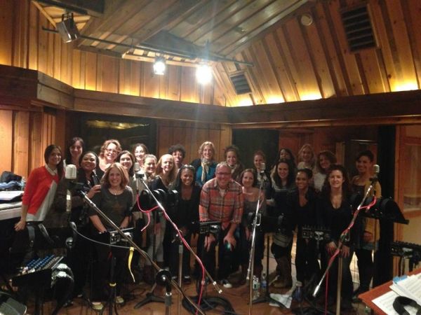Photo Flash: In the Recording Studio with the Nuns of NBC's THE SOUND OF MUSIC! — photo 5 of 6