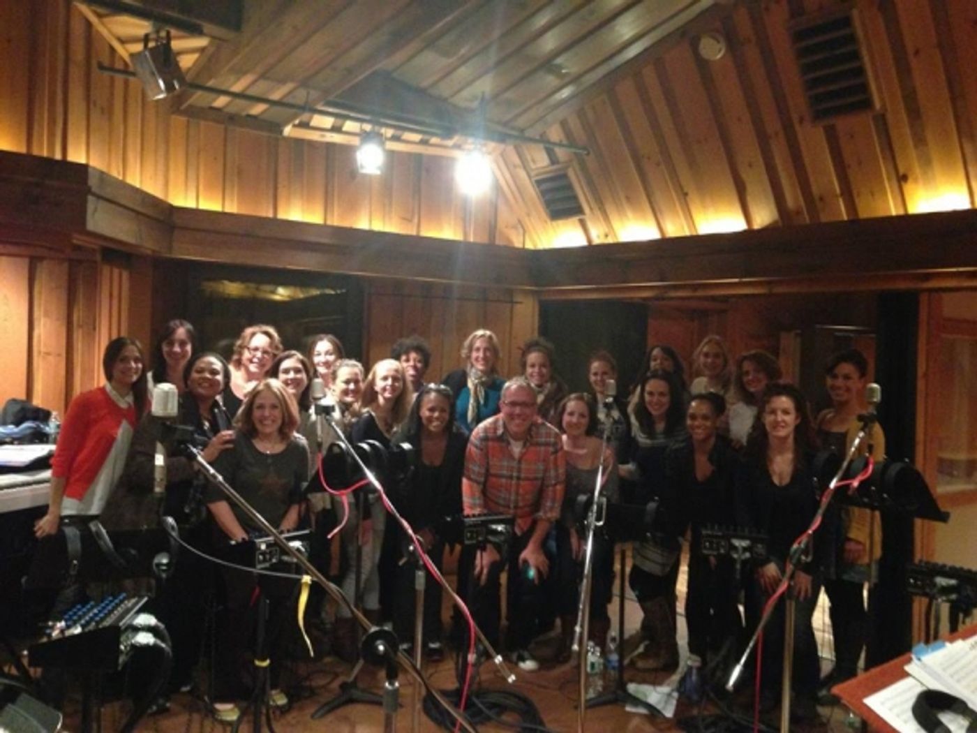 Photo Flash: In the Recording Studio with the Nuns of NBC's THE SOUND OF MUSIC!  Image