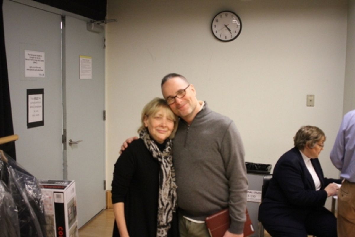 Director Bryna Wasserman and musical director Michael Larsen at 