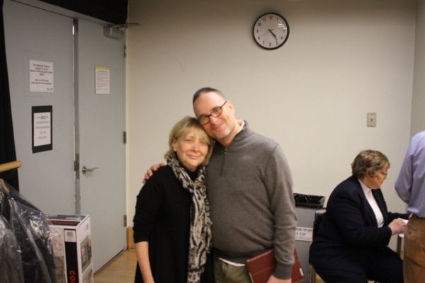 Director Bryna Wasserman and musical director Michael Larsen Photo