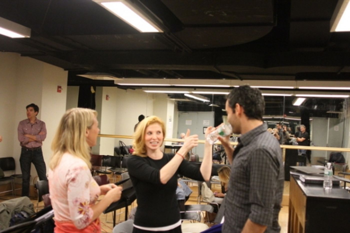 Photo Flash: In Rehearsal with National Yiddish Theatre - Folksbiene's LIES MY FATHER TOLD ME  Image