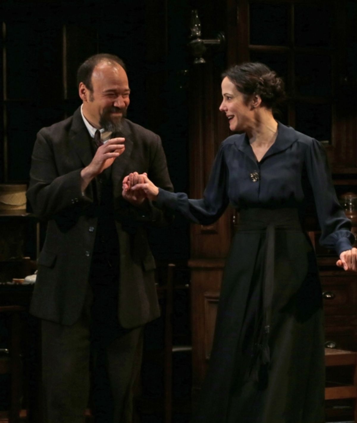 Danny Burstein, Mary Louise Parker  at 