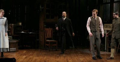  Jessica Love, Danny Burstein, Brian Cross and Evan Jonigkeit  Photo