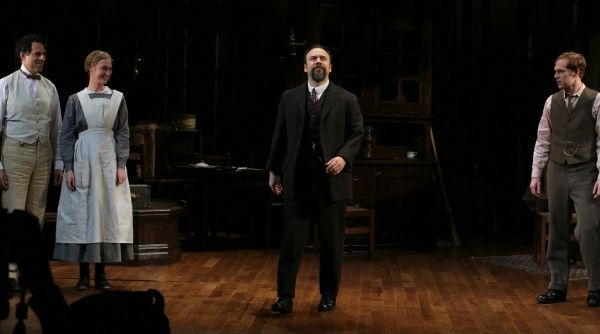 Christopher Innvar, Jessica Love, Danny Burstein, Brian Cross  Photo