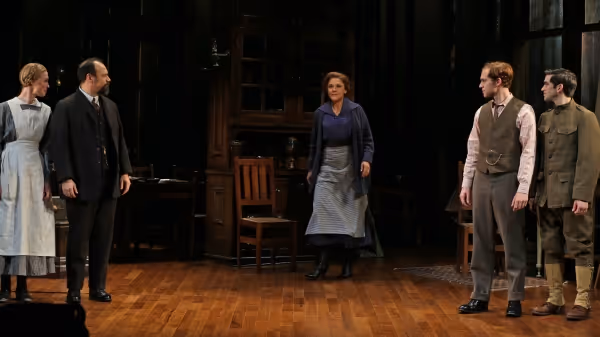 Jessica Love, Danny Burstein, Victoria Clark, Brian Cross and Evan Jonigkeit  Photo