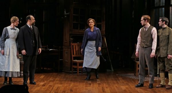 Christopher Innvar, Jessica Love, Danny Burstein, Victoria Clark, Brian Cross and Eva Photo