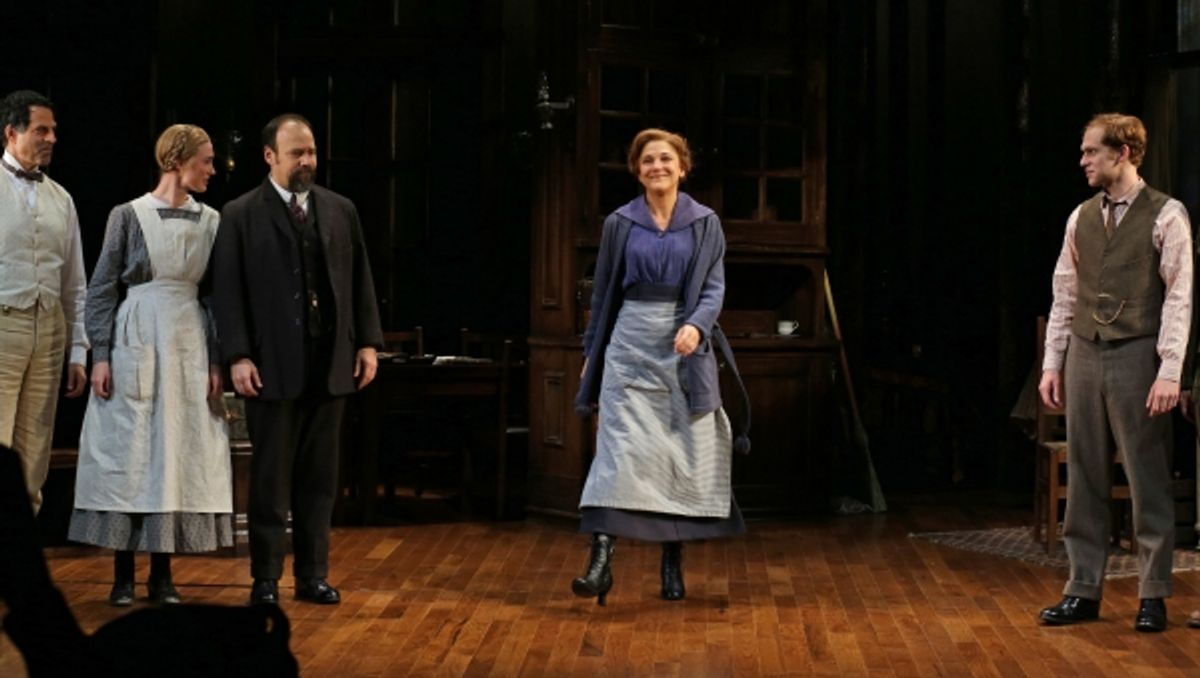 Christopher Innvar, Jessica Love, Danny Burstein, Victoria Clark, Brian Cross  at 