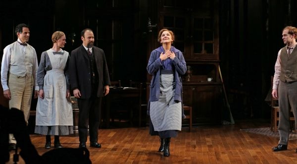 Christopher Innvar, Jessica Love, Danny Burstein, Victoria Clark, Brian Cross J. Frie Photo