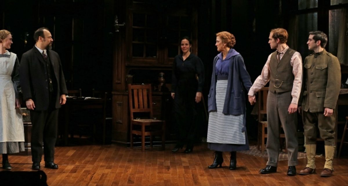 Jessica Love, Danny Burstein, Mary Louise Parker, Victoria Clark, Brian Cross and Evan Jonigkeit   at 