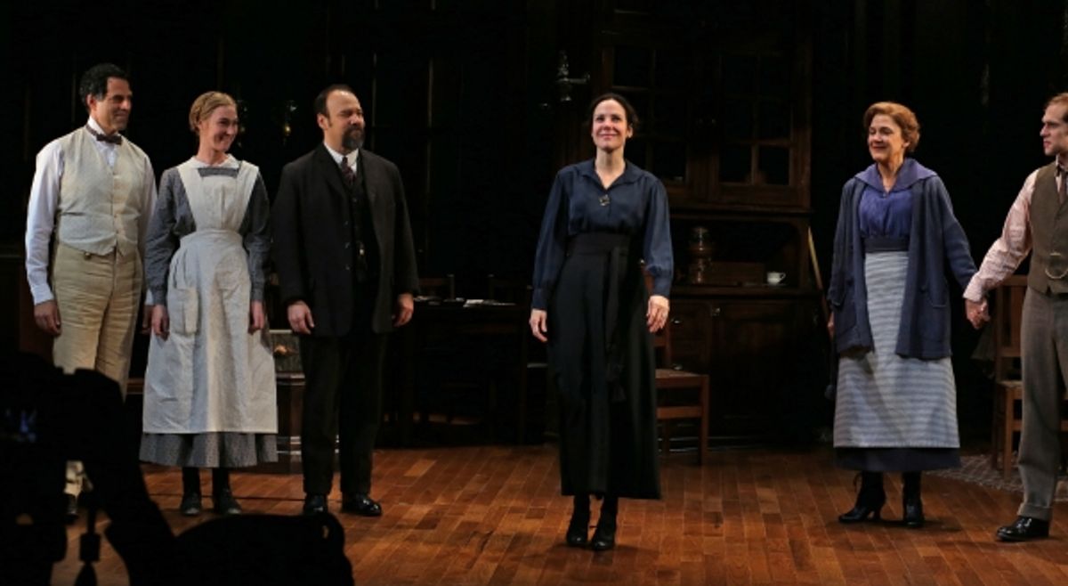 Christopher Innvar, Jessica Love, Danny Burstein, Mary Louise Parker, Victoria Clark, Brian Cross  at 