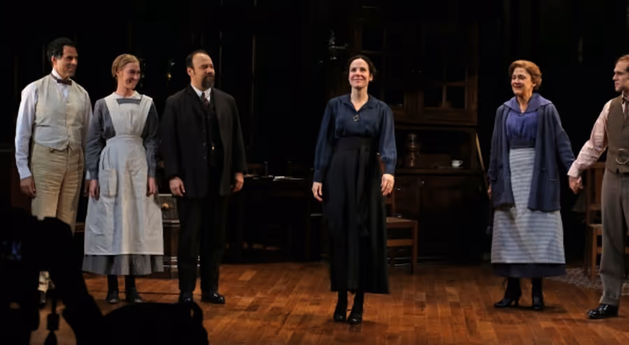 Photo Coverage: THE SNOW GEESE Cast Takes First Official Broadway Bow! Image