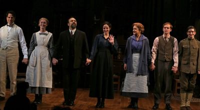 Christopher Innvar, Jessica Love, Danny Burstein, Mary Louise Parker, Victoria Clark, Photo