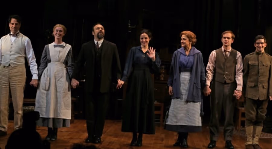 Photo Coverage: THE SNOW GEESE Cast Takes First Official Broadway Bow! Image