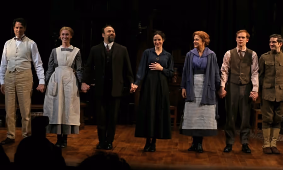 Photo Coverage: THE SNOW GEESE Cast Takes First Official Broadway Bow! Image
