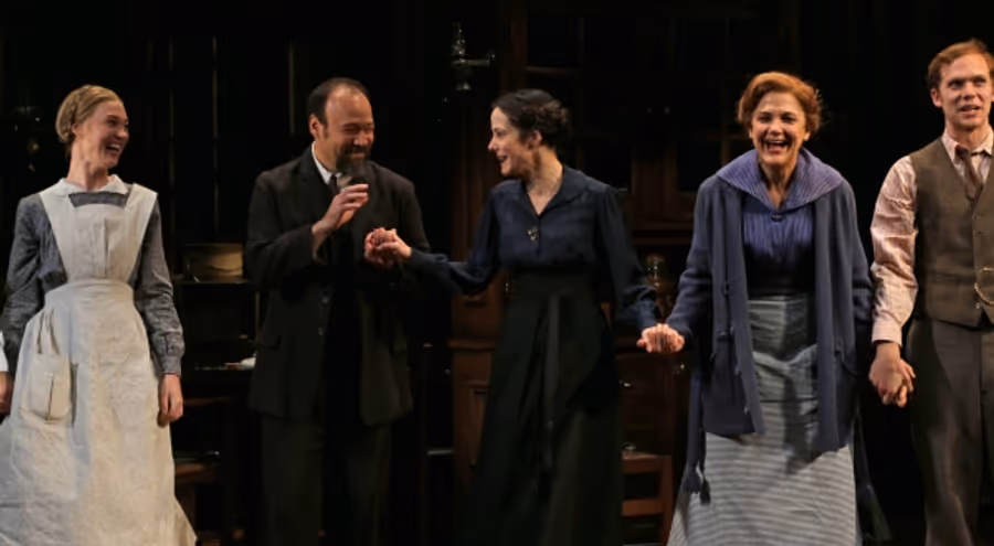 Photo Coverage: THE SNOW GEESE Cast Takes First Official Broadway Bow! Image
