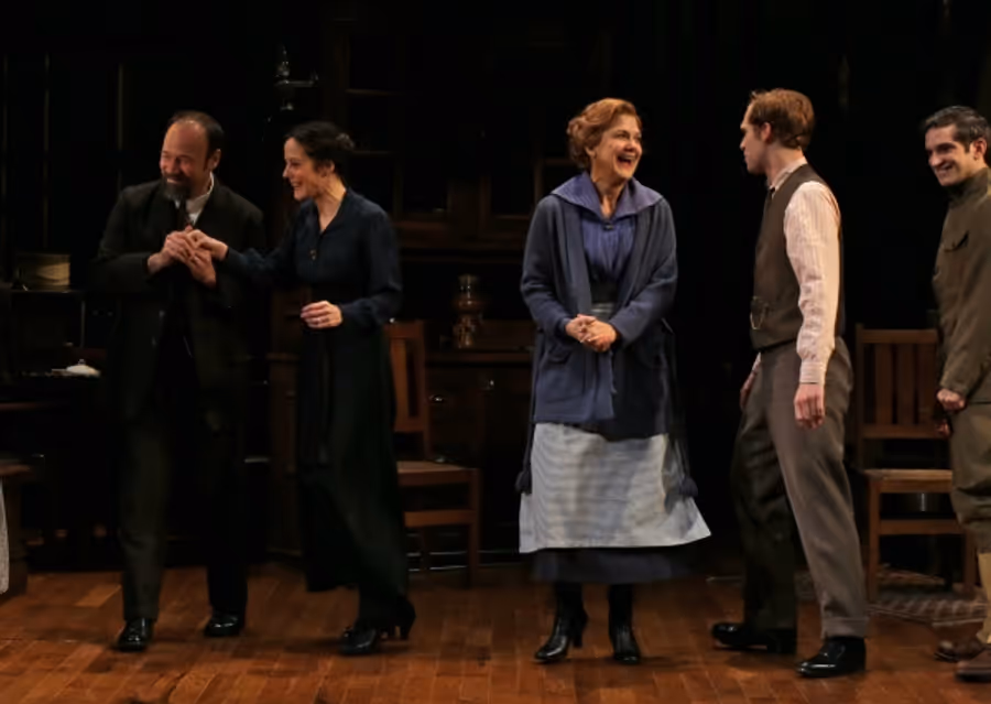 Photo Coverage: THE SNOW GEESE Cast Takes First Official Broadway Bow! Image