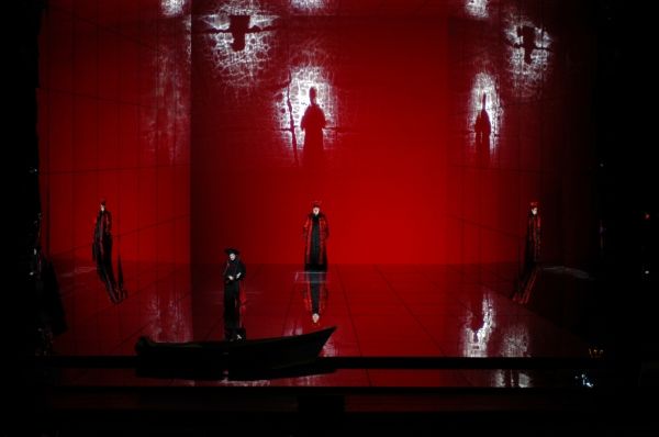 A scene from Richard Strauss''s ''Die Frau ohne Schatten.'' Photo