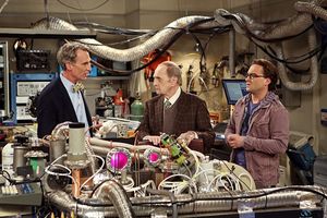 ''The Proton Displacement'' -- Sheldon feels slighted when Professor Proton (Bob Newhart, center) seeks advice from Leonard (Johnny Galecki, right) instead of him, and he seeks revenge by befriending a rival science TV host, Bill Nye (left), on THE BIG BA @ BroadwayWorld ''The Proton Displacement'' -- Sheldon feels slighted when Professor Proton (Bob Newh Photo