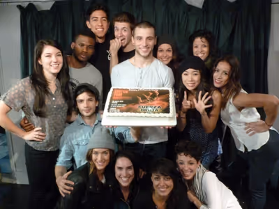 The New Cast of FUERZA BRUTA Celebrates its 6th Anniversary at the Daryl Roth Theatre Photo