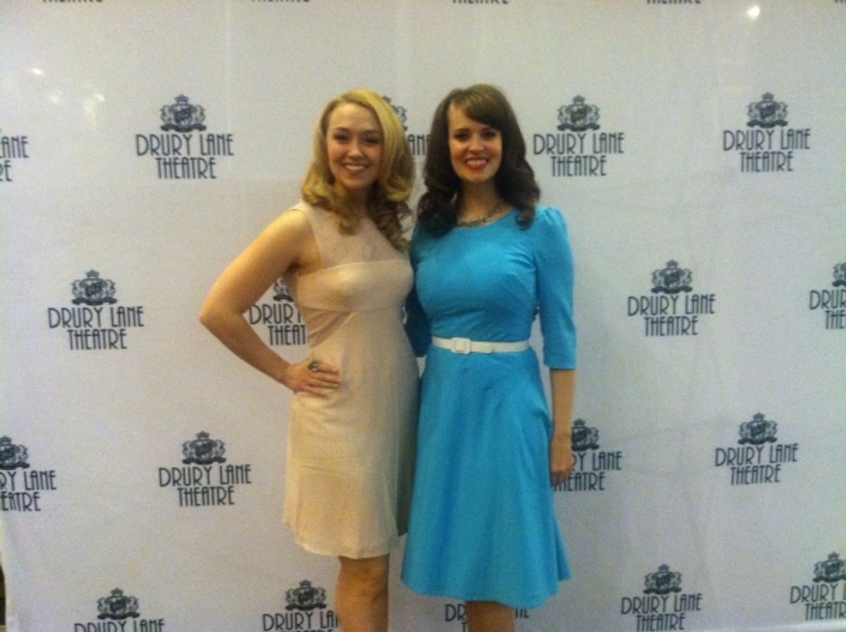 Laura Savage, Emily Rohm at 