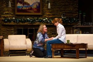 The Cast of OTHER DESERT CITIES: Joyce Cohen (Polly Wyeth), Nancy Lemenager (Brooke Wyeth), Dennis Parlato (Lyman Wyeth), Kate Skinner (Silda Grauman) and Michael Zlabinger (Trip Wyeth). @ BroadwayWorld The Cast of OTHER DESERT CITIES: Joyce Cohen (Polly Wyeth), Nancy Lemenager (Brooke W Photo