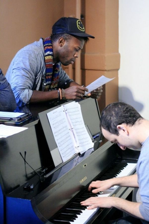 Jamal Shuriah and Music Director Andy Ronninson Photo