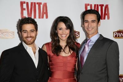Josh Young, Caroline Bowman, and Sean MacLaughlin Photo